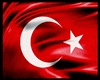 Rotating Turkish Flag