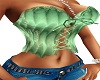 GREEN AQUA SENSUAL TOP 