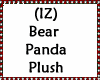 Bear Panda Plush