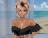 Black Ruffle Top Black Ruffle Top