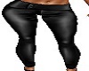 SARAH BLACK LEATHER PANT