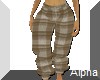 AO~Plaid Sweatpants