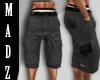 Grey hiker shorts