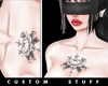 Lotus Chest Tattoo
