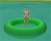 *GREEN* INNER TUBE