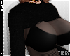 Black Fur Shrug