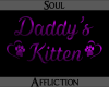 Daddy's Kitten - Purple