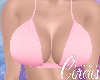C` Pink Bikini Top