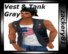 Vest & Tank Gray New
