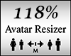 Avatar Scaler 118%