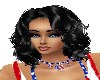 PATRIOTIC HEART NECKLACE