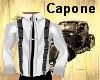 BT Capone Wht D Shirt