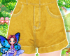 🦋 Kids yellow shorts