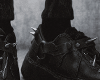 ★ goth spike sneakers