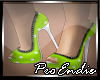Polka Shoes :green
