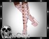 CS Pink Lace Boots