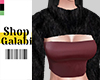 ❡ Black Fur Shrug
