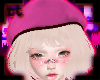 ¤ pink beret + blonde