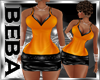 XXL Orange/Black Fit