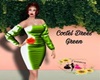 Coctel Dress Green