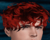 Reddish Hair Rolled