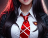 Cutout School Girl