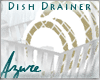 *A* White Dish Drainer