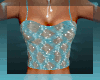 Small Blue-Skintone Top
