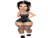 black set says wet
