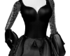 A^ Vintage Goth Gown