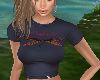 DragonflyBlackCropTee