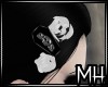 [MH] Skull Corsage White