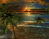 Golden Sun Set Beach