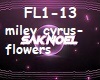 miley cyrus-flowers mix
