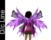 Purple Star Fairy Wings