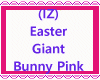 Easter Giant Bunny Pink