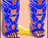 + Gladiator Heels Blue