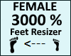 Feet Scaler 3000% Female