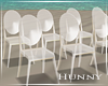 H. Wedding Chairs Clear