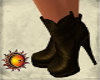 *X* Ankle Brown Boots