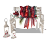 Christmas bench