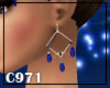 [C971] Diamond Earrings