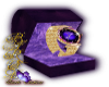 Purple watch box