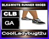 BLK&WHITE RUNNER SHOES