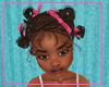 Kids Baby Braid Pink Bow
