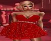 RED PARTY DRESS