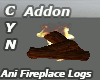Addon Ani Fireplace Logs