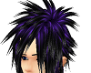 Short Purple Emo hair