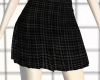 Ri check black skirt