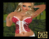 Red n white lace